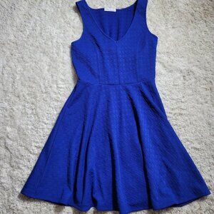 Blue dress